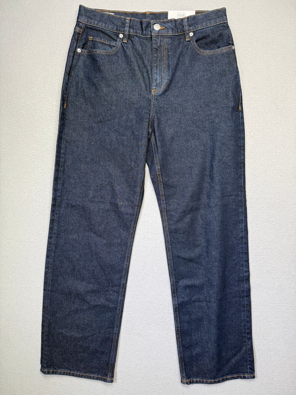 Mode of One Men's Straight-Fit Jeans, Roosevelt blue 32x30 $70